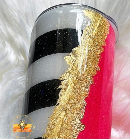 20oz Epoxy Glitter Tumbler - Picture 2 of 10